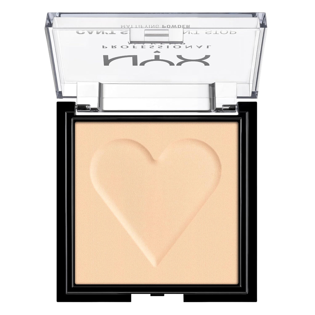 NYX PROFESSIONAL MAKEUP Can't Stop Won't Stop Mattifying Pressed Powder - Light