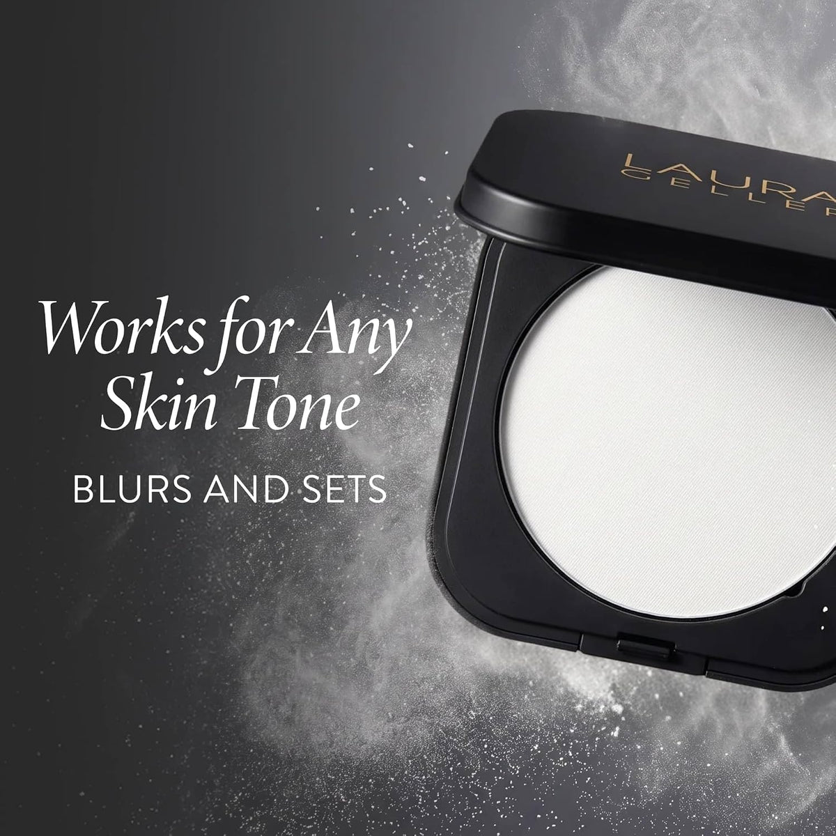 LAURA GELLER NEW YORK Matte Maker Pressed Setting Powder - Translucent - Setting Powder & Finishing Powder - Oil-Control - Filter-Like Matte Finish - All Skin Types