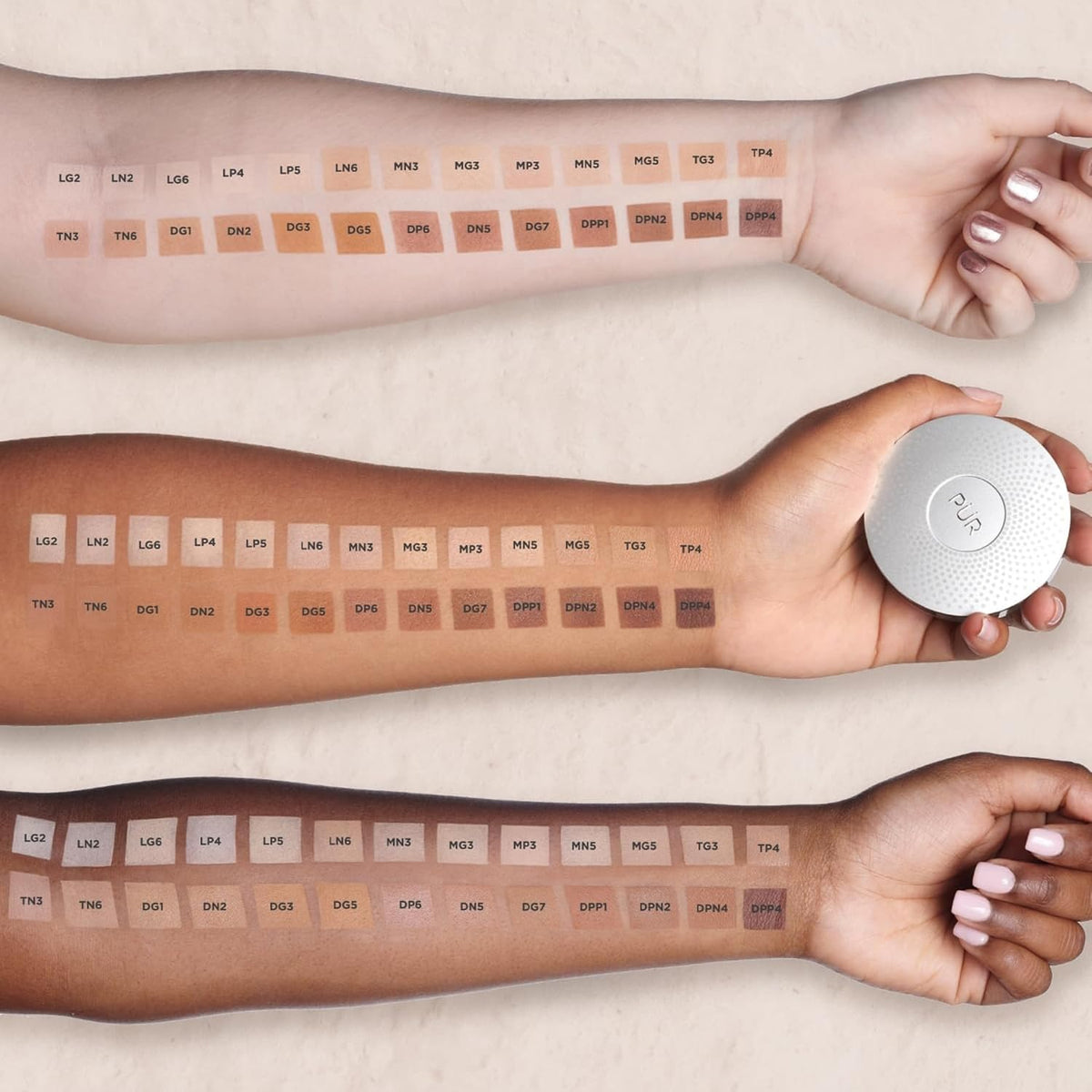 PÜR 4-in-1 Pressed Mineral Makeup Powder Foundation with SPF 15