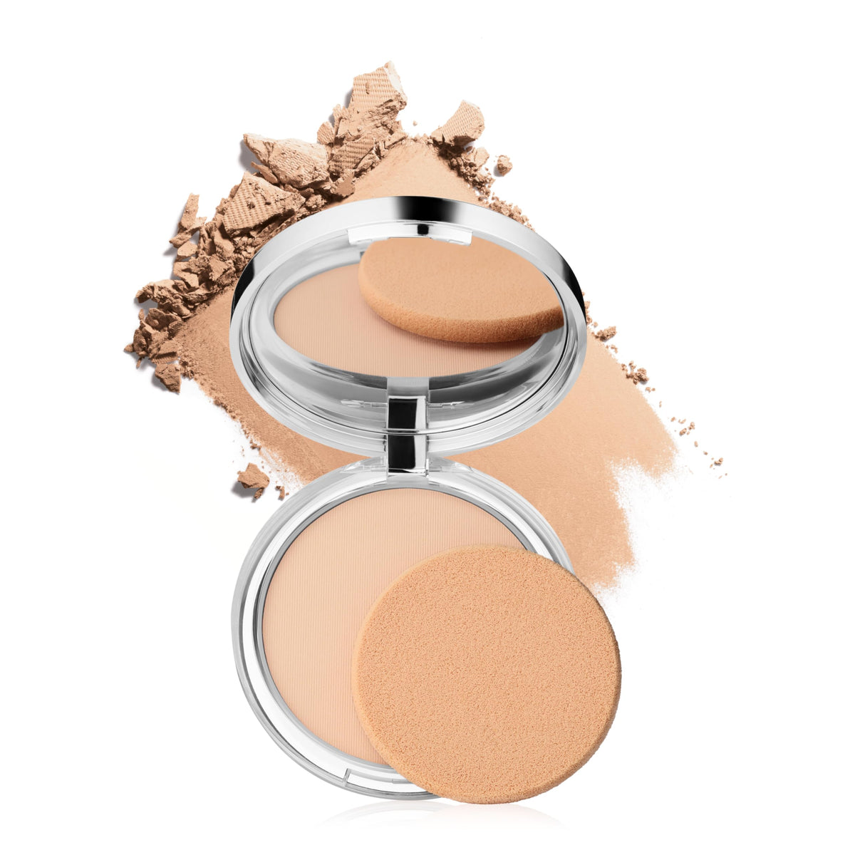 Clinique Superpowder Double Face Powder Foundation Makeup | 2-in-1 Powder + Foundation | Medium Coverage + Matte Finish, 0.35 oz