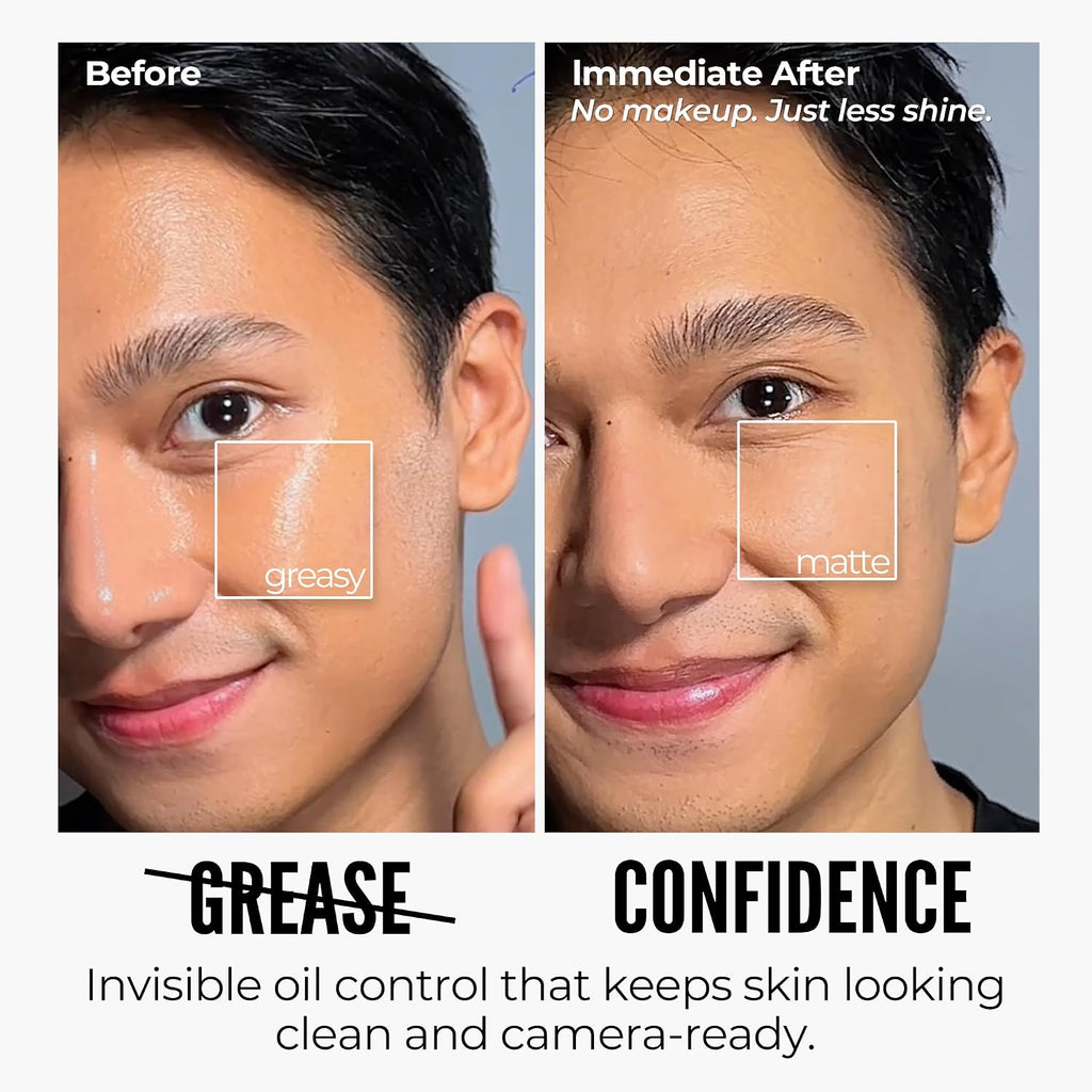 Chillab Lavender Matte Powder, Original Compact, Oil-Control Setting Powder