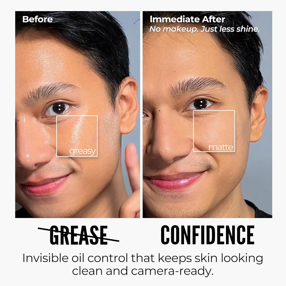 Chillab Lavender Matte Powder, Original Compact, Oil-Control Setting Powder
