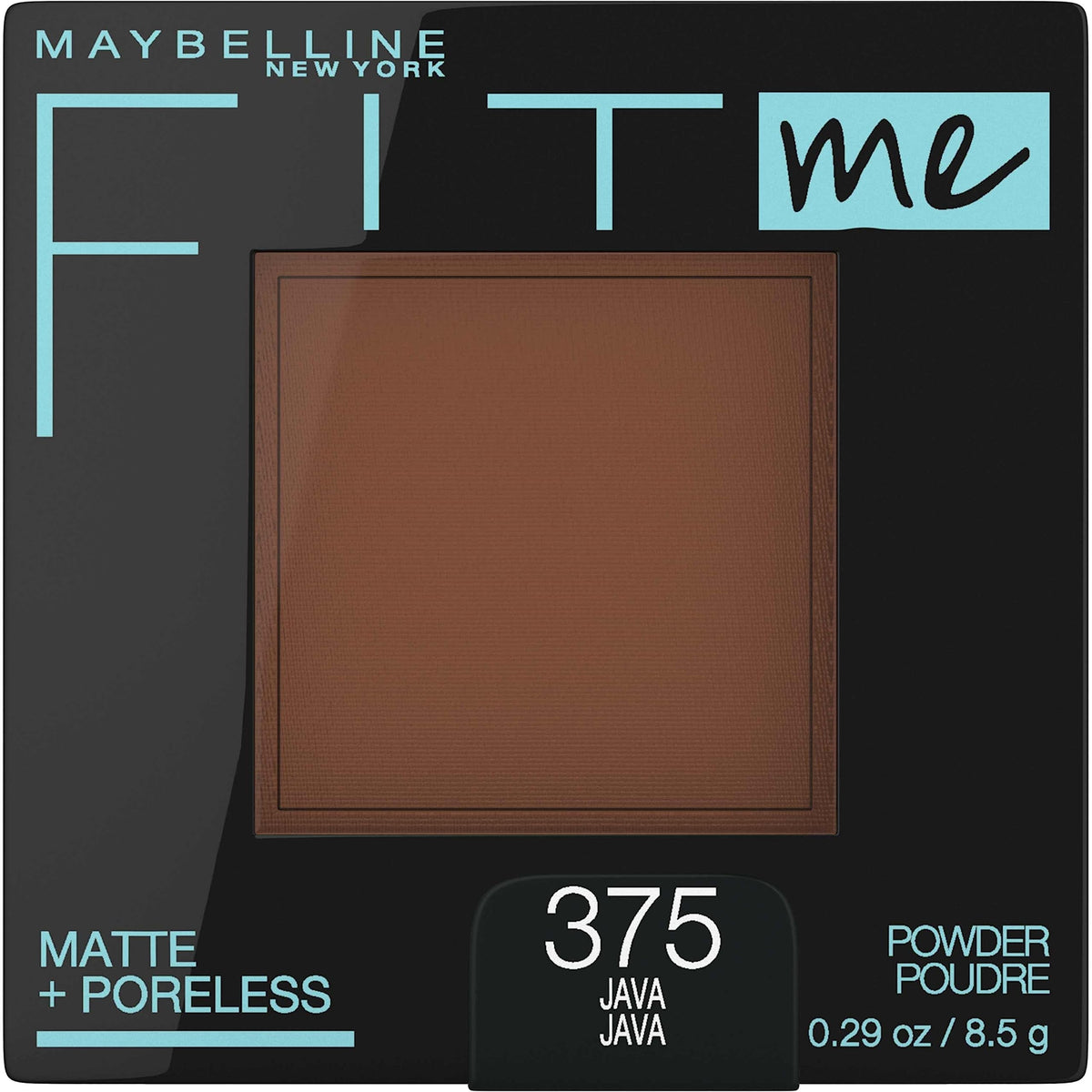 Maybelline Fit Me Matte + Poreless Pressed Face Powder Makeup & Setting Powder, Natural Ivory, 1 Count
