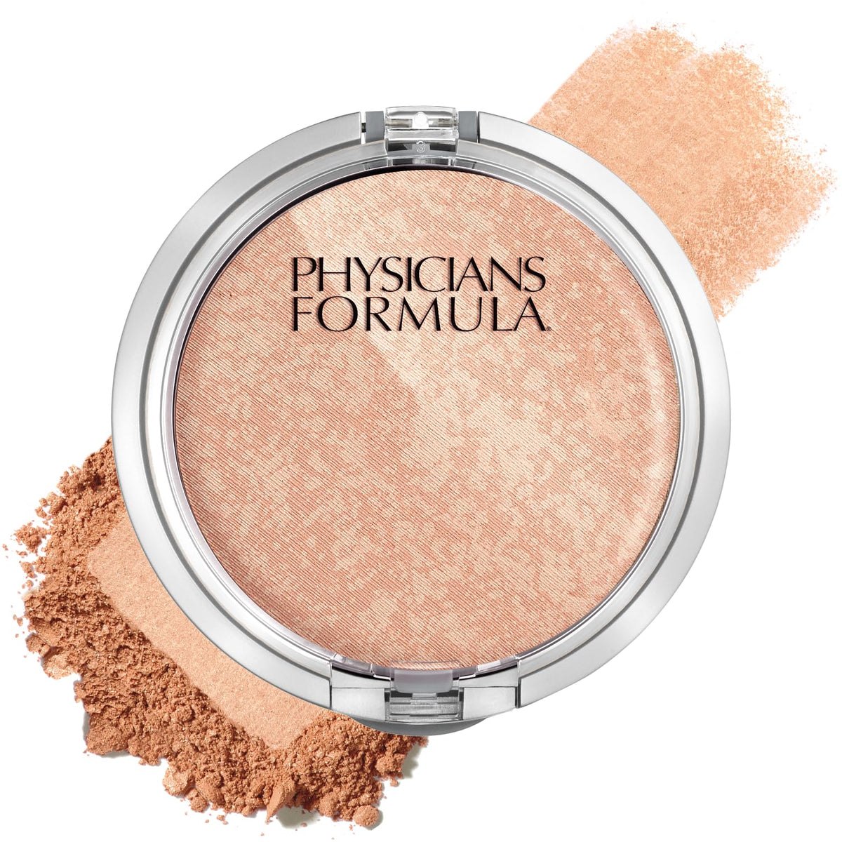 Physicians Formula Mineral Wear Talc-Free Airbrushing Pressed Powder, Full Coverage Mineral Face Powder for Sensitive Skin – Creamy Natural