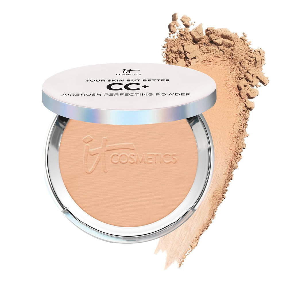 IT Cosmetics CC+ Airbrush Perfecting Powder Foundation + Setting Powder