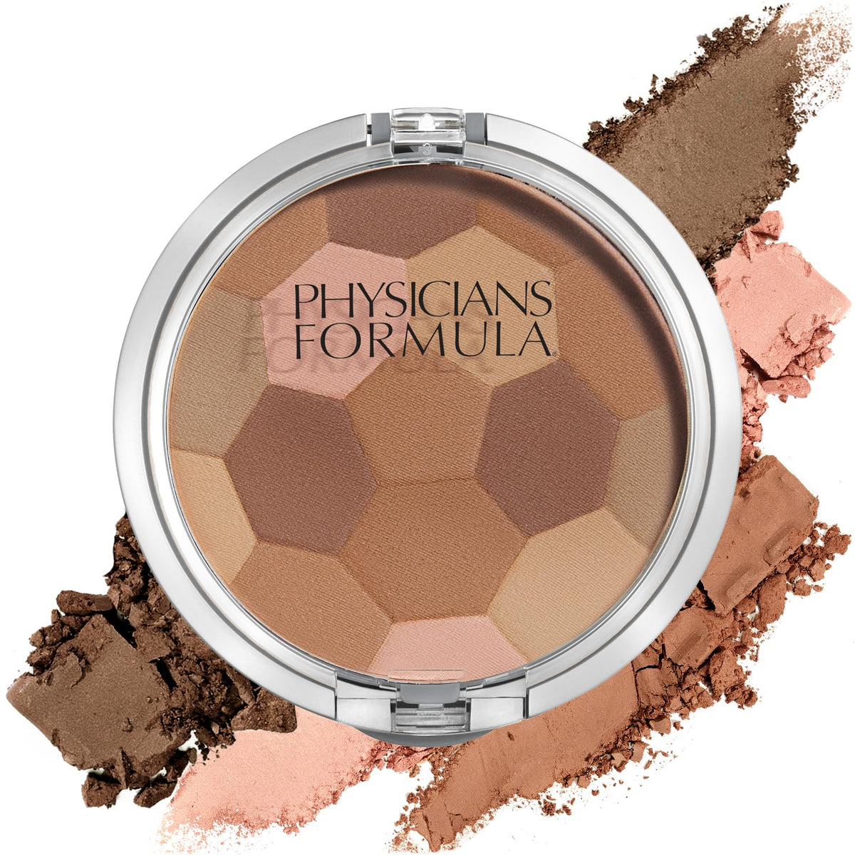 Physicians Formula Magic Mosaic Multi-Colored Bronzer, Highlighting, Contour Powder, Warm Beige/Light Bronzer, Dermatologist Tested, Clinicially Tested