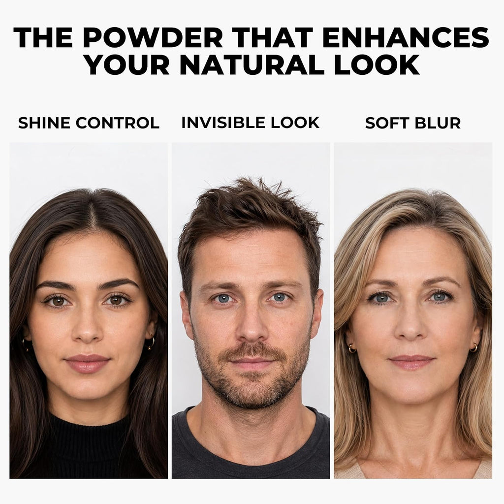 Chillab Lavender Matte Powder, Original Compact, Oil-Control Setting Powder