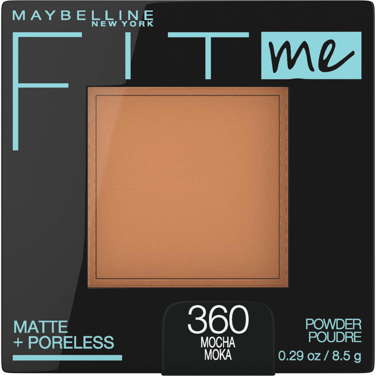 Maybelline Fit Me Matte + Poreless Pressed Face Powder Makeup & Setting Powder, Coconut, 1 Count