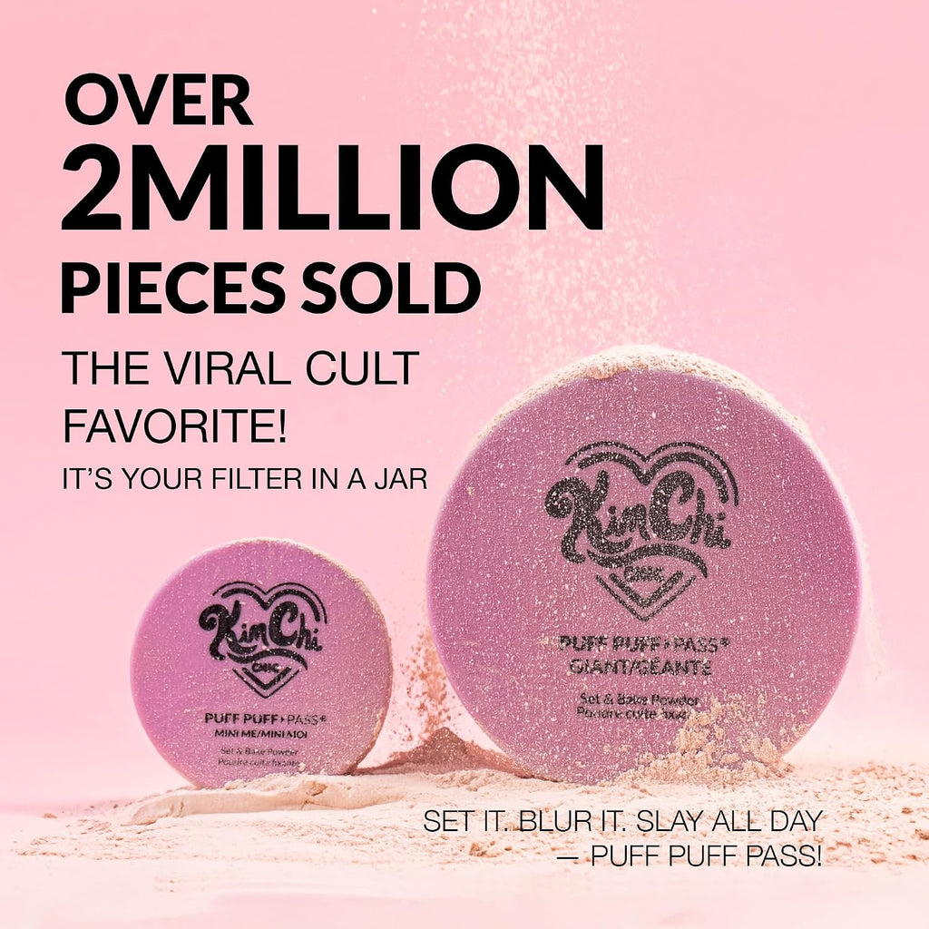 KimChiChic Beauty Puff Puff Pass Set & Bake Loose Setting Powder Makeup