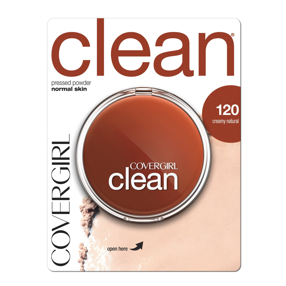 Covergirl Clean Pressed Powder, Creamy Natural