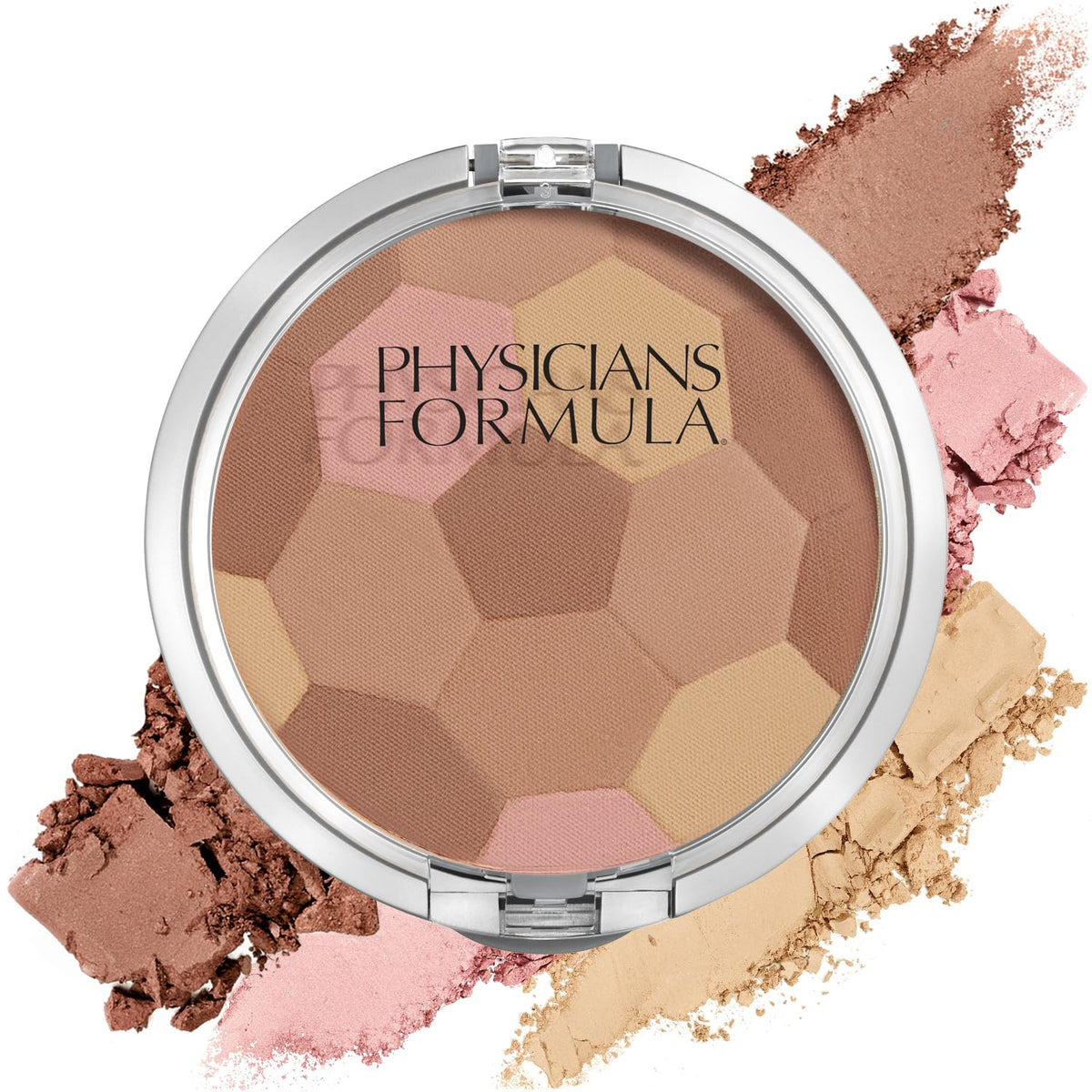 Physicians Formula Magic Mosaic Multi-Colored Bronzer, Highlighting, Contour Powder, Warm Beige/Light Bronzer, Dermatologist Tested, Clinicially Tested