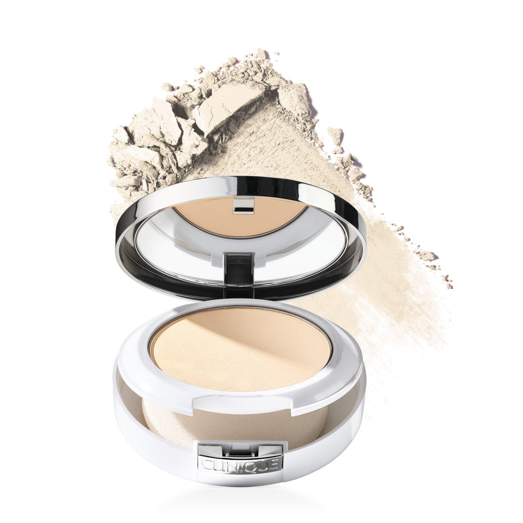 Clinique Beyond Perfecting Powder Lightweight Full Coverage Foundation + Concealer For Dry Combination to Oily Skin Types