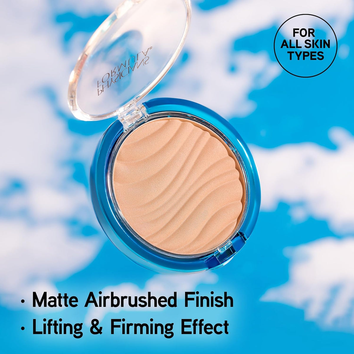 Physicians Formula Mineral Wear Talc-Free Airbrushing Pressed Powder, Full Coverage Mineral Face Powder for Sensitive Skin – Translucent