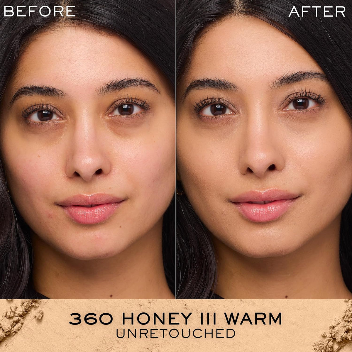 Lancôme Dual Finish Powder Foundation - 360 Honey III Warm