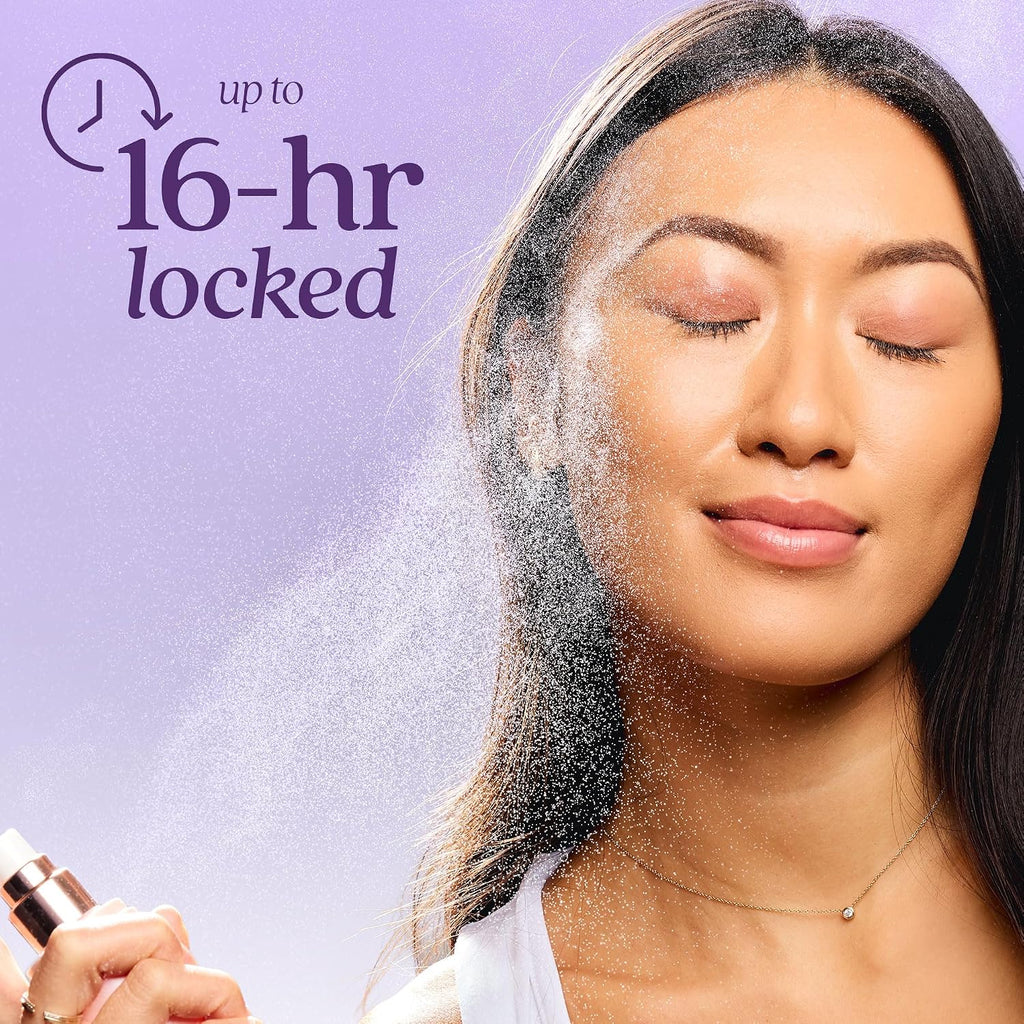 tarte Life Lock Hydrating Setting Spray – 10-in-1 Weightless Mist with Hyaluronic Acid to Hydrate & Lock Long-Lasting Makeup, Waterproof, Sweatproof & Transfer-Resistant, Vegan & Cruelty Free