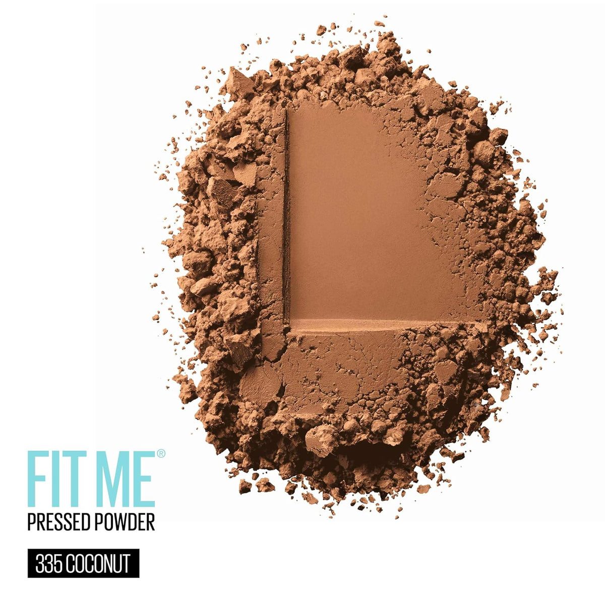 Maybelline Fit Me Matte + Poreless Pressed Face Powder Makeup & Setting Powder, Coconut, 1 Count