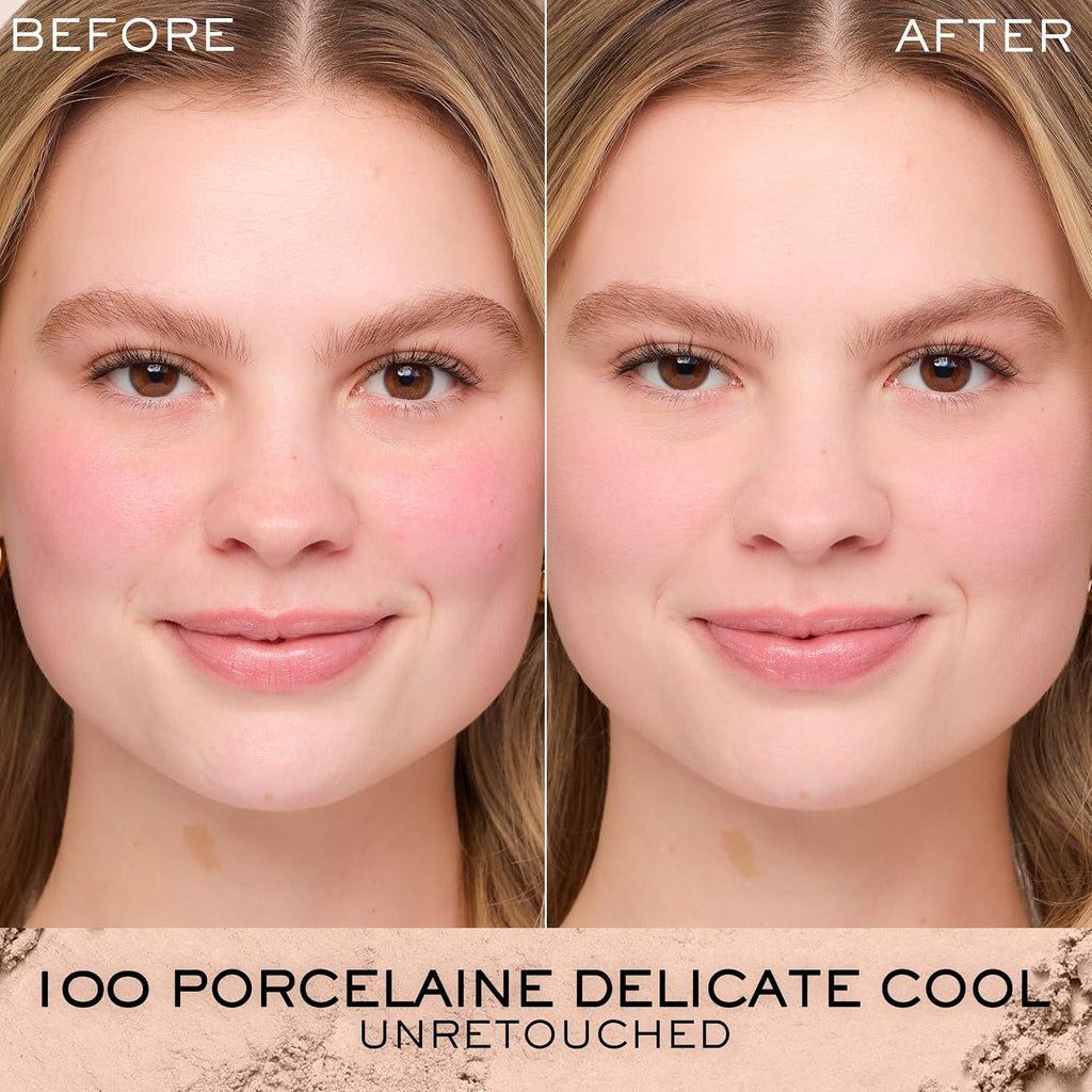 Lancôme Dual Finish Powder Foundation - 100 Porcelaine Delicate Cool