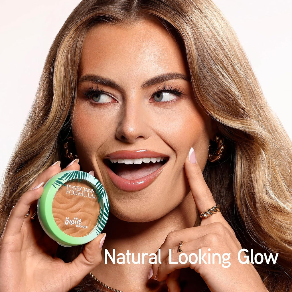 Physicians Formula Murumuru Butter Bronzer, Moisturizing, Nourishing Blend for Silky All-Day Luminous Glow, Dermatologist Tested, Hypoallergenic, Cruelty-Free -Bronzer