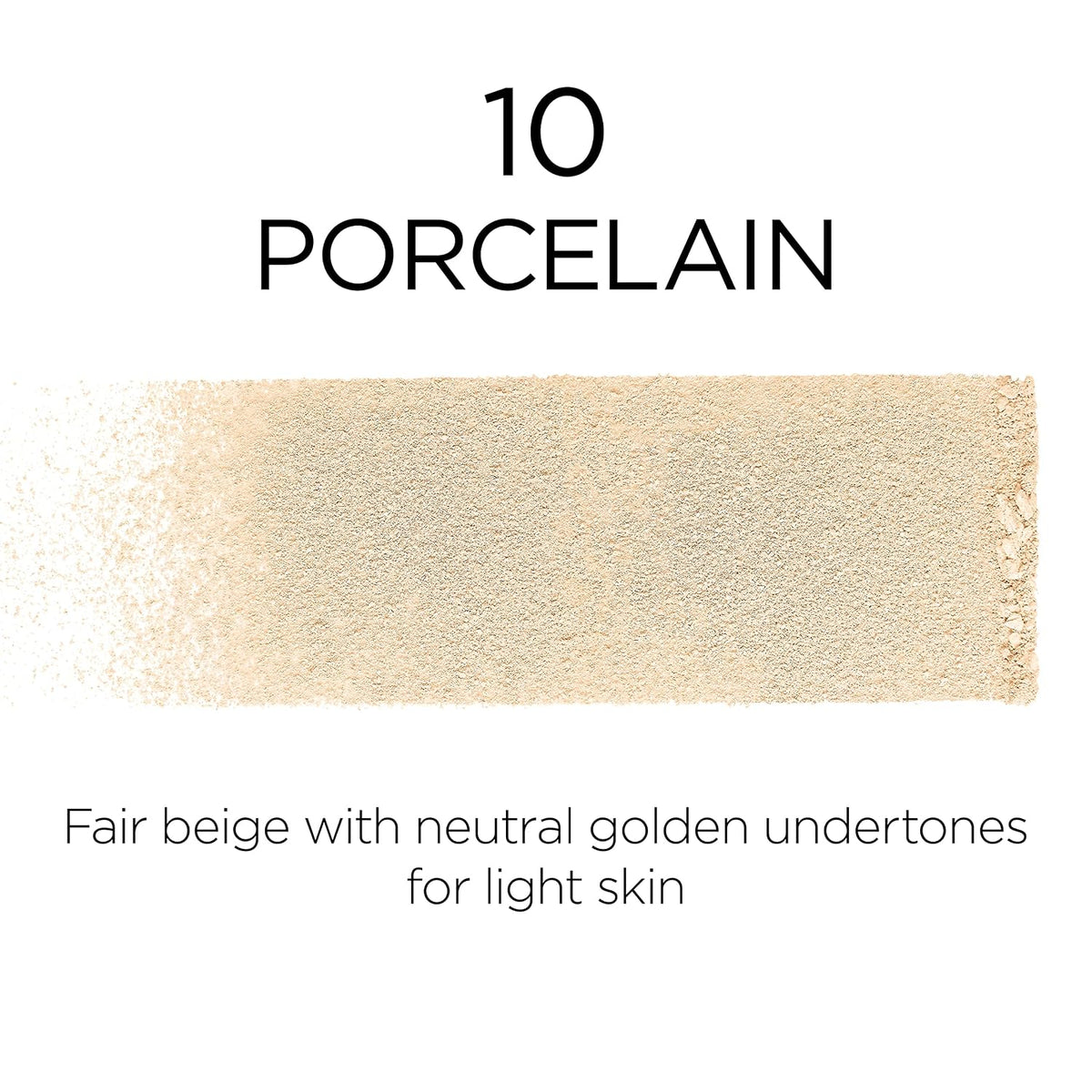 L'Oreal Paris Makeup Infallible Fresh Wear Foundation in a Powder, Up to 24H Wear, Waterproof, Porcelain, 0.31 oz. (Packaging May Vary)